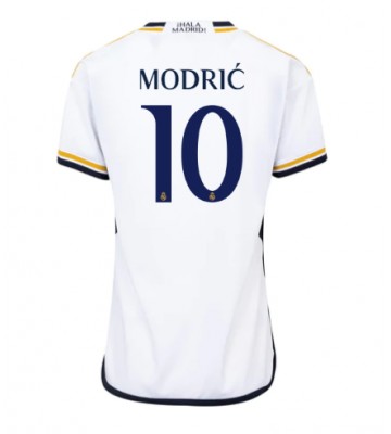 Real Madrid Luka Modric #10 Hjemmedrakt Kvinner 2023-24 Kortermet